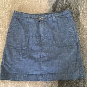 Women’s Petite Denim Skort